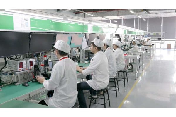 Assembly and test line